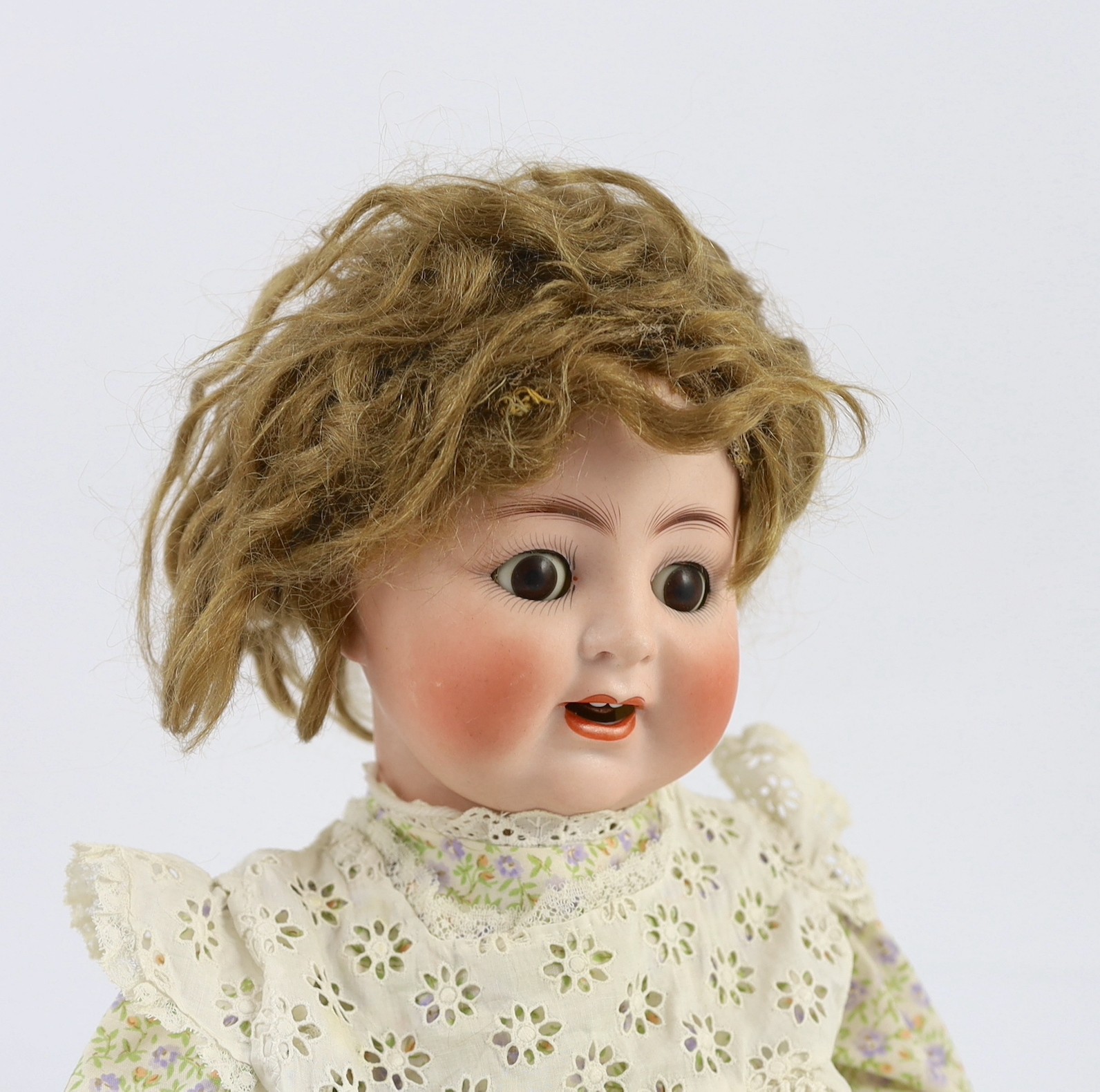 An Alt, Beck & Gottschalk bisque doll, German, circa 1912, 17in.